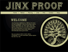 Tablet Screenshot of jinxprooftattoos.com